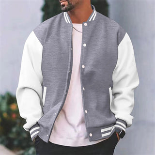 Herren Übergangsjacke Casual-Hoymans-Cecile Lavelle-Grau-S-Cecile Lavelle