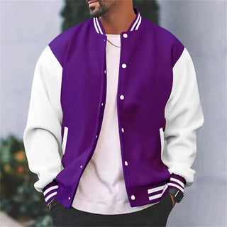 Herren Übergangsjacke Casual-Hoymans-Cecile Lavelle-Lila-S-Cecile Lavelle