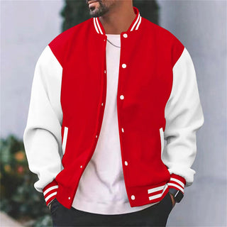 Herren Übergangsjacke Casual-Hoymans-Cecile Lavelle-Rot-S-Cecile Lavelle