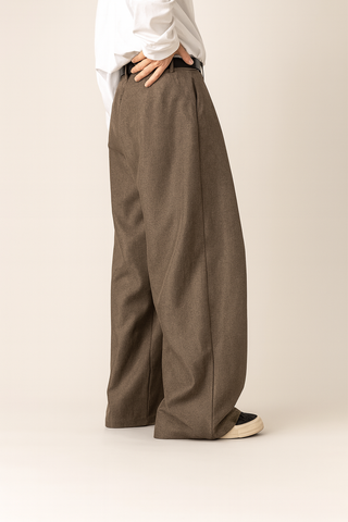 Herren Weite Stoffhose im Pantalon Stil-Cecile Lavelle-Cecile Lavelle