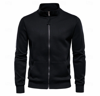 Herrenweste Slim Fit in Schwarz