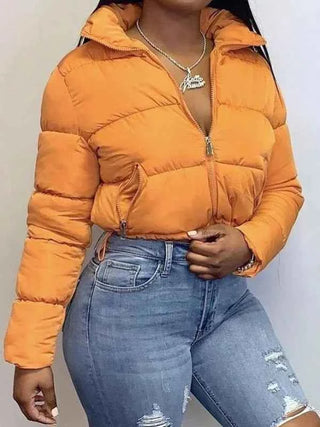 Kurze Winterjacke