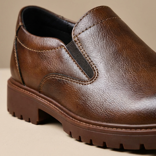Loafer Herren Klassisch mit Elastischen Einsätzen