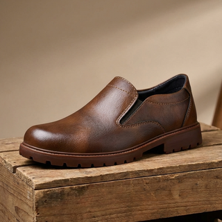 Loafer Herren Klassisch mit Elastischen Einsätzen