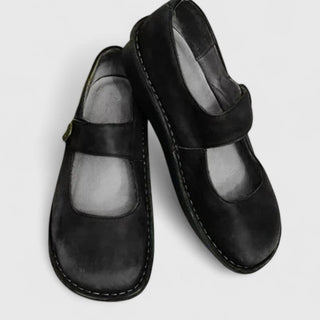 Mary Jane Schuhe Damen mit Riemen-Cecile Lavelle-Schwarz-35-Cecile Lavelle