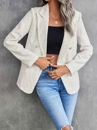 Doppelreihiger taillierter Blazer
