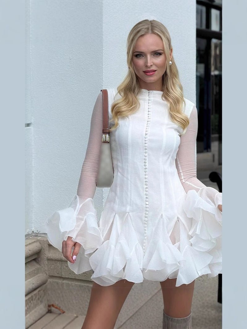 Mini Cocktail Dress Women Elegant