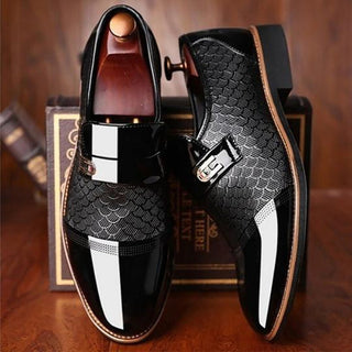 Monkstrap Schuhe Herren Elegant mit Schnalle