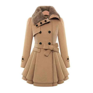 Damen Trenchcoat Winter