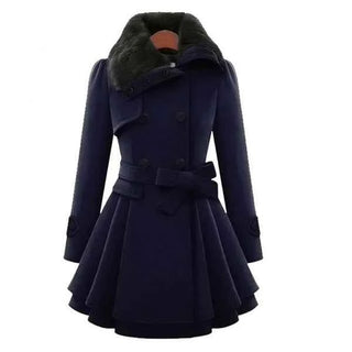 Damen Trenchcoat Winter