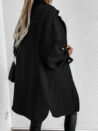 Übergangsjacke im Woll-Look