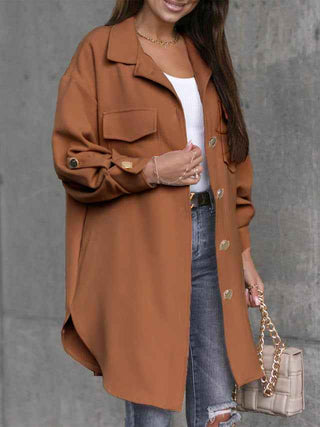 Übergangsjacke im Woll-Look