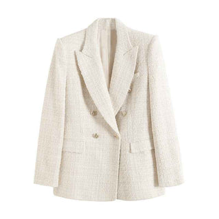 Figurbetonter Blazer mit Reverskragen