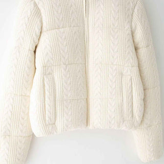 Steppjacke Strickoptik