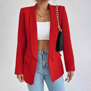 Taillierter Blazer mit Puristischem Schnitt