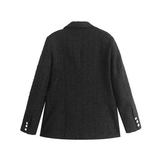 Figurbetonter Blazer mit Reverskragen