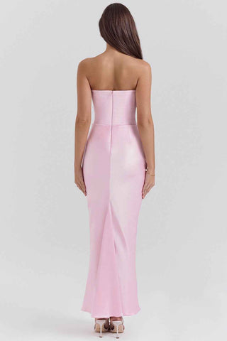 Elegantes Korsett-Maxikleid