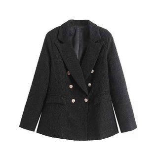 Figurbetonter Blazer mit Reverskragen