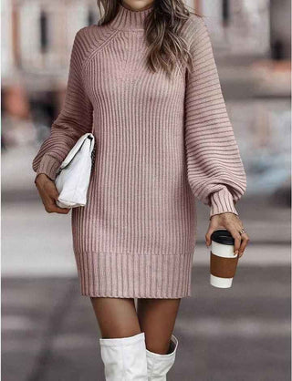 Figurbetontes Strickkleid