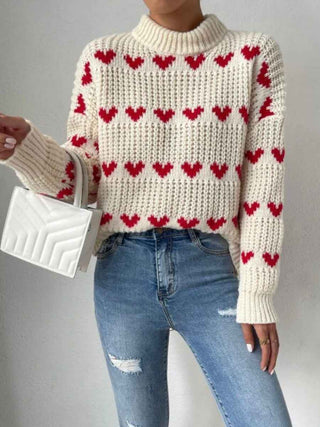 Pullover Damen mit Stehkragen