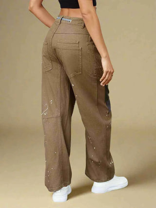 Patchwork Hose Damen