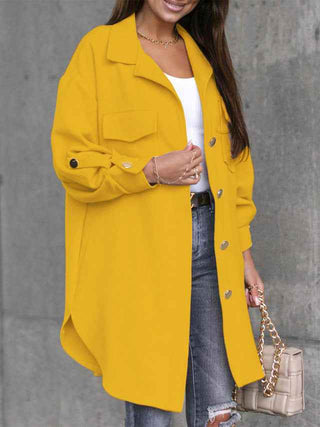 Übergangsjacke im Woll-Look