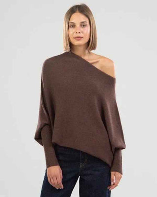 Damen Oversize-Pullover mit weitem Schnitt