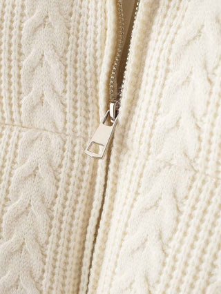 Steppjacke Strickoptik