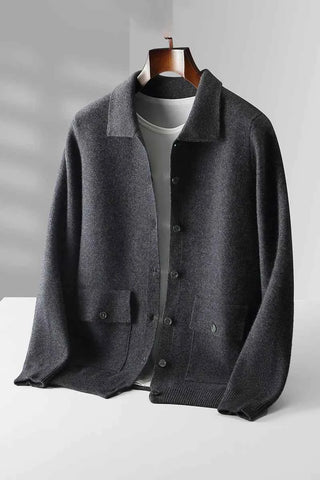 Wolljacke Herren Klassisch
