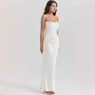 Elegantes Korsett-Maxikleid