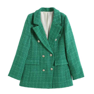 Figurbetonter Blazer mit Reverskragen