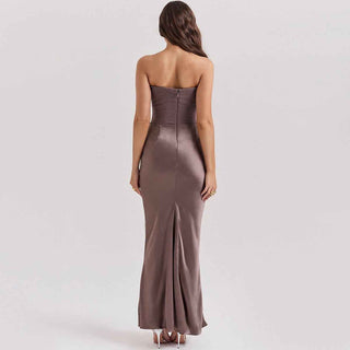 Elegantes Korsett-Maxikleid