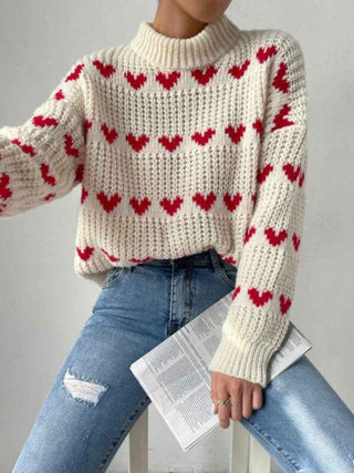 Pullover Damen mit Stehkragen