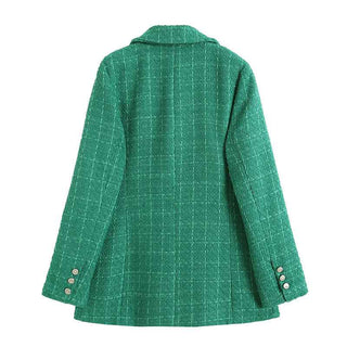 Figurbetonter Blazer mit Reverskragen