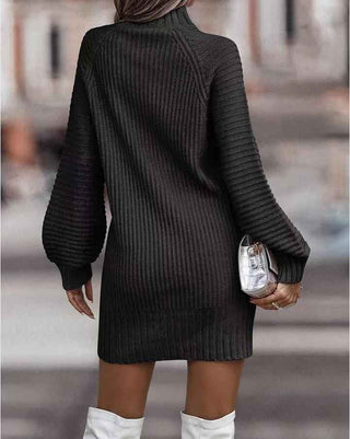 Figurbetontes Strickkleid