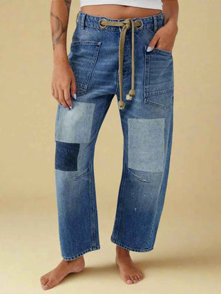Patchwork Hose Damen