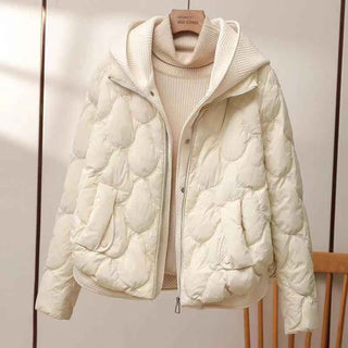 Steppjacke mit Kapuze