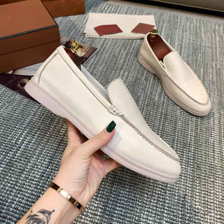 Klassische Lederloafers Herren
