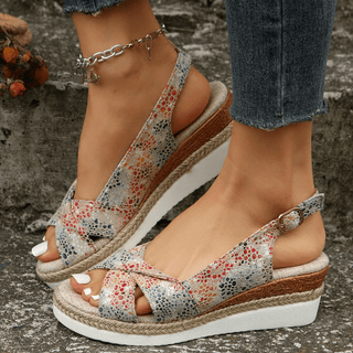 Plateau Sandalen Damen Sommer-footwear > sandals-Cecile Lavelle-Mehrfarbig-36-Cecile Lavelle