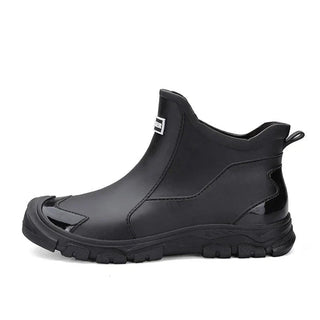 Regenstiefel Herren Kurz mit Profilsohle