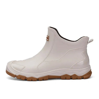 Regenstiefel Herren Kurz mit Profilsohle
