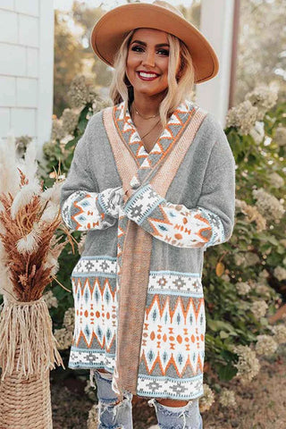 Langer Cardigan