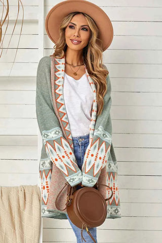 Langer Cardigan