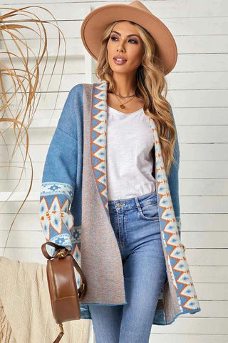 Langer Cardigan