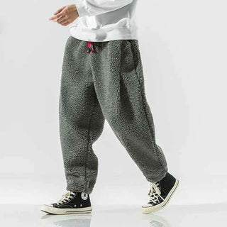Fleece Loungehose Herren