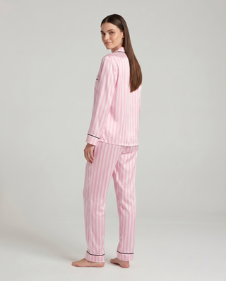 Schlafanzug Damen lang mit Hemd und Hose-Cecile Lavelle-Cecile Lavelle