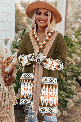 Langer Cardigan
