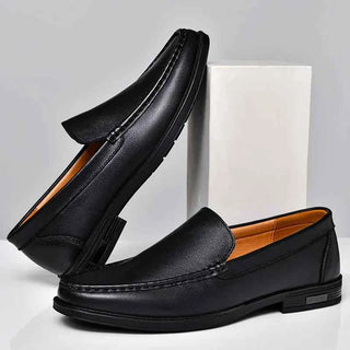 Klassische Lederloafers Herren