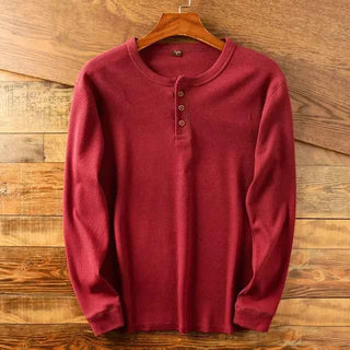 Herren Henley Hemd