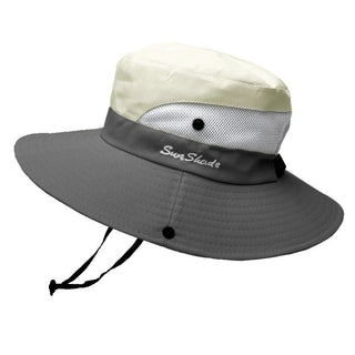 Sonnenhut Damen UV Schutz mit breiter Krempe-Cecile Lavelle-Beige-Eine Größe-Cecile Lavelle